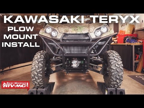 Tusk SubZero Plow Mount Install | Kawasaki Teryx 750 & 800