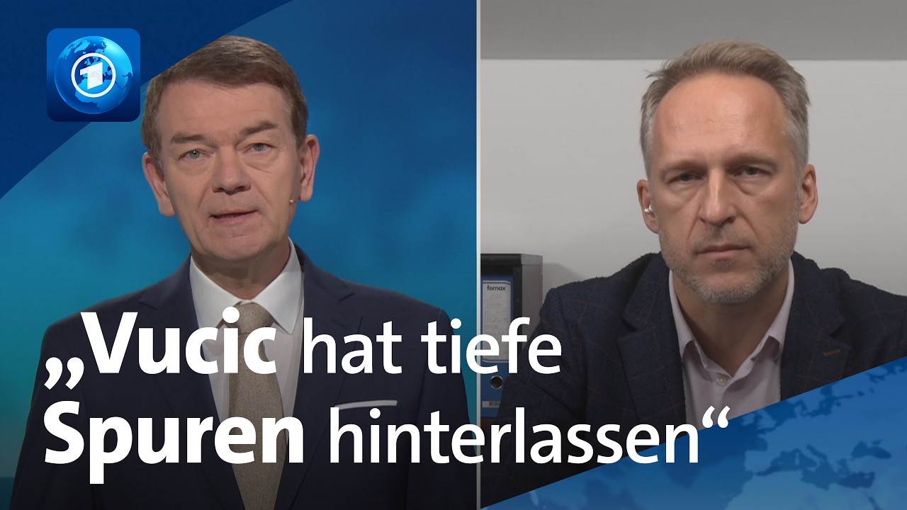 Serbien vor Machtwechsel | tagesthemen-Interview