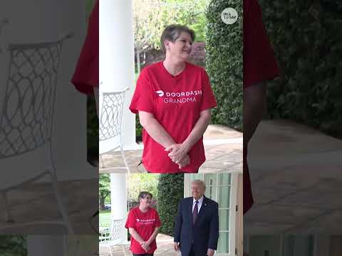 Trump speaks to DoorDash driver after delivery, invites to UFC fight