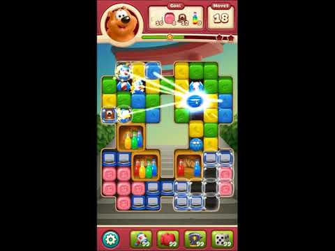 Toon Blast Level 4728 - NO BOOSTERS 🐻🐺🐱 | SKILLGAMING ✔️