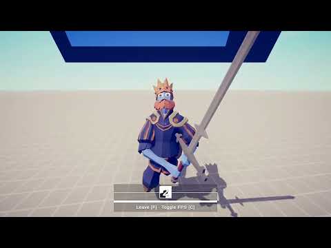 Winning as every TABS character I have Day 21: The King!