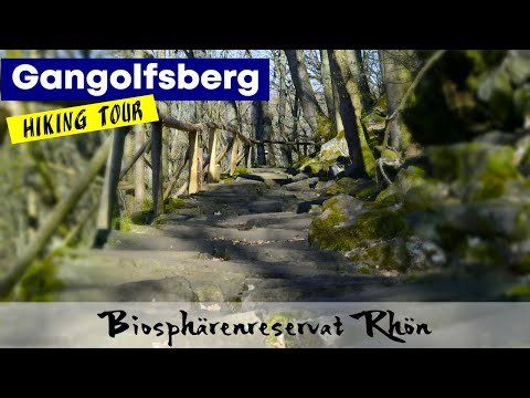 Wanderung zur Prismenwand am Gangolfsberg in der Rhön (Deutschland 2021)