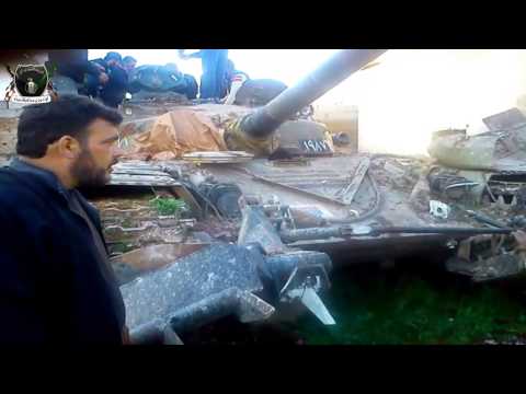 اغتنام 5 دبابات تي 72 في قرية المغير وتم أسر رامي الدبابة من قبل لواء درع محافظة حماة