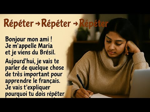 La seule façon d'apprendre le français | French  Listening Practice (B1)