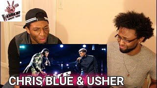 The Voice 2017 Chris Blue and Usher - Finale: “Everybody Hurts” (REACTION)