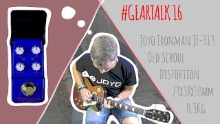 Video thumbnail for JOYO Old School (JF-313) - Review │#GearTalk [019] by Marcus Klaedtke Guitarist