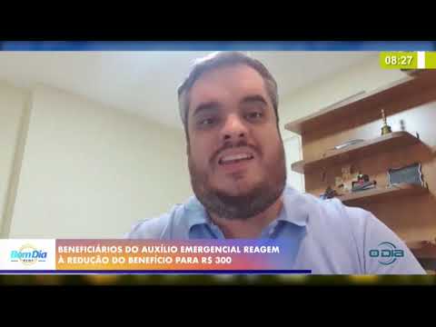 BenficiaÌrios do auxiÌlio emergencial regaem aÌ€ reducão do benefiÌcio para R$ 300  07 09 20
