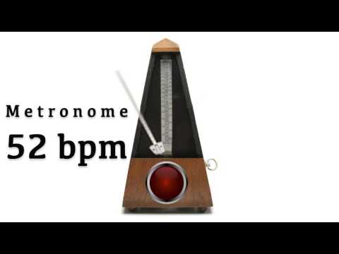 Metronome 52 bpm 🎼