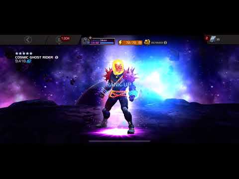 Cosmic Ghost Rider Rank Up & Max Sig
