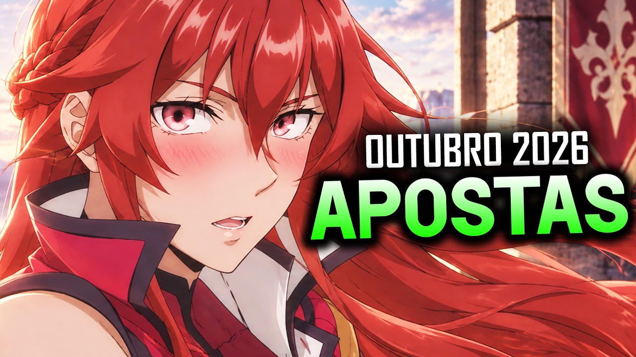 ANIMES QUE VÃO BOMBAR em Outubro 2026