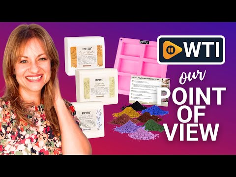 Soap Making Kit │ DIY Soap Making Supplies - 3 lbs Melt and Pour Soap Base (Shea Butter - WTI product video review