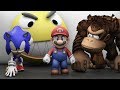 Pacman Vs Mario Sonic And Donkey Kong World
