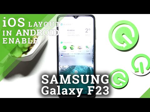 How to Download iOS Launcher on SAMSUNG Galaxy F23 | iOS style  Launcher on SAMSUNG Galaxy F23