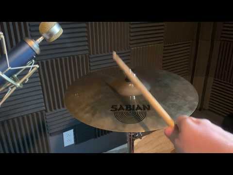 Sabian AAX 16” Concept Crash - Cymbal Demo