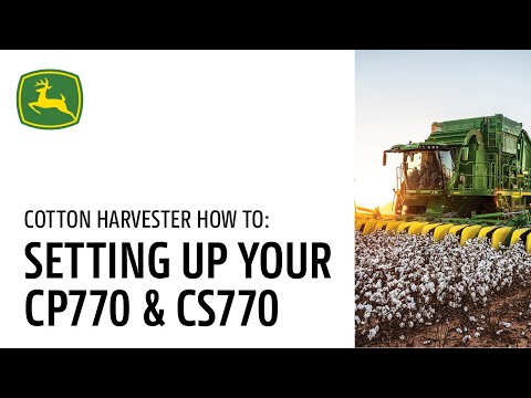 How to Set Up Your Cotton Harvester | John Deere Operations Center™