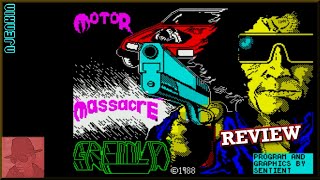 Motor Massacre - on the ZX Spectrum 128K !! with Commentary