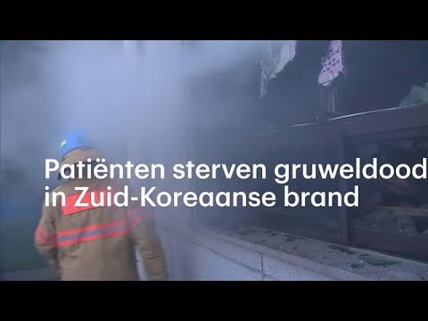 Veel doden bij gruwelijk brand in Zuid-Koreaans ziekenhuis - RTL NIEUWS