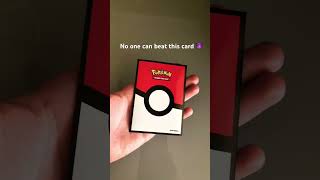 No one can beat this card 😈 #pokemon #pokemoncards