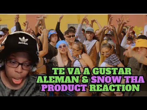 AMERICAN Reaction to Aleman & Snow Tha Product - Te Va a Gustar