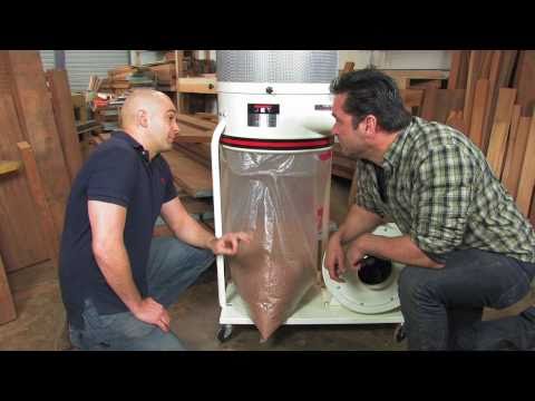 JET Vortex Cone Dust Collector Quick Install Collection Bag