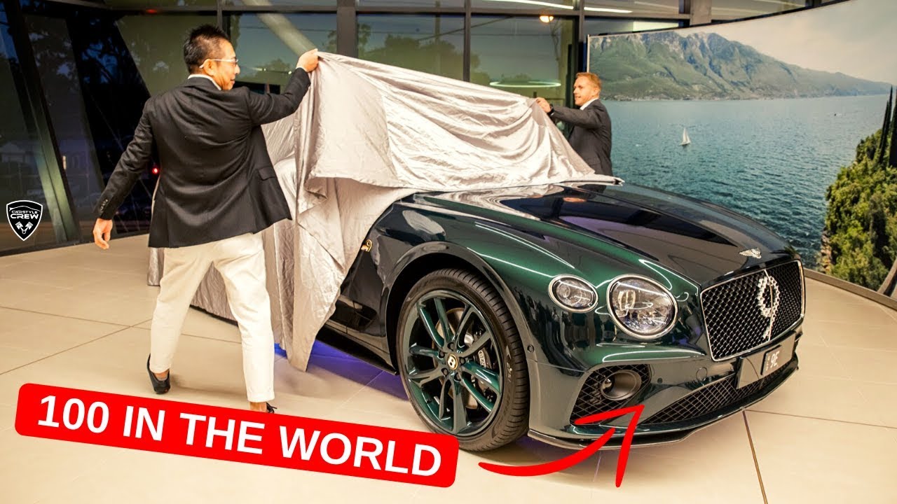 My friend's BENTLEY Continental GT Number 9 Edition | COLLECTION DAY!