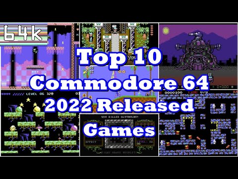 Top 10 Commodore 64 2022 Released Games