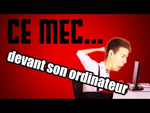 THIS GUY... - In front of his computer