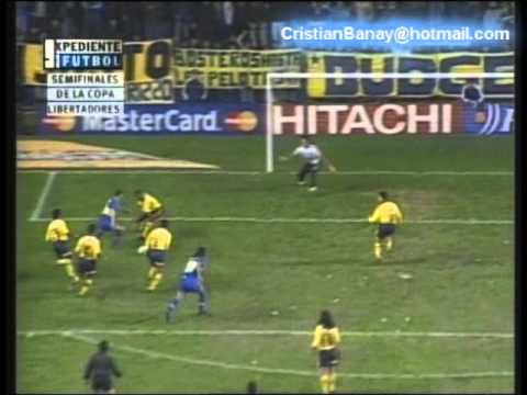 Boca 4 America 1 Copa Libertadores 2000 Los goles