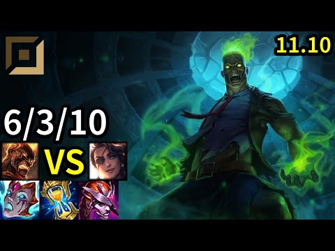 Brand Bot vs Samira - KR Master | Patch 11.10