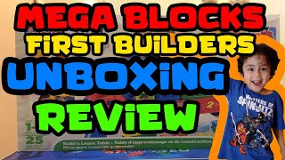MEGA BLOKS TABLE UNBOXING with Peter Robert!!! MEGABLOKS FIRST BUILDERS TABLE UNBOXING !!! IPETER TV