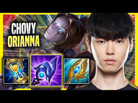 CHOVY CHILLING WITH ORIANNA! - GEN Chovy Plays Orianna MID vs Kai'sa! | Season 2022