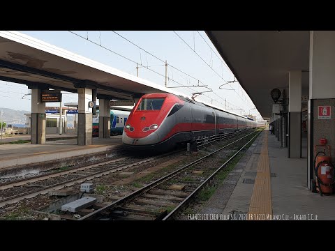 ES* FR 36211 FRECCIAROSSA Milano C.le - Reggio di Calabria C.le (Frecciarossa notturno)