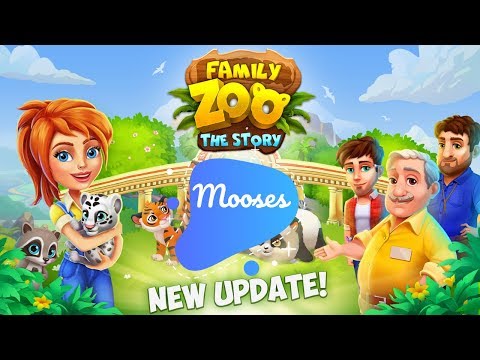 Family Zoo Story - Moose Enclosure Complete
