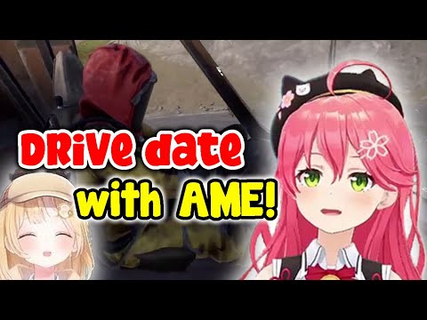 Miko meets Ame in Rust and invites Ame to Miko's house