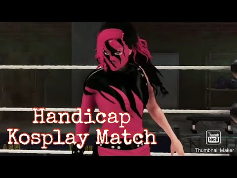 Kitana vs. Mileena, Kairi Sane & Jade in a Handicap Kosplay Match WWE 2K20