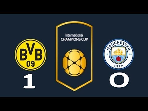 ICC 2018 || Manchester City vs Borussia Dortmund 0 - 1 English Comentary