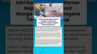 Download lagu The Village Head's Wife in Bogor Shows Off Wads of Cash While Residents Are Struggling Due to Min... mp3