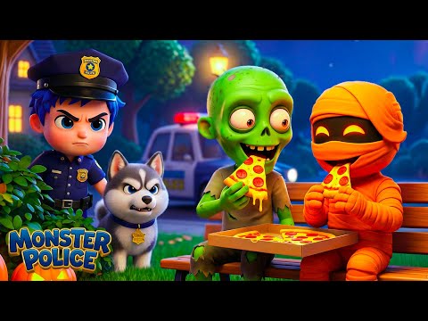 Monster Police 🧟‍♂️🚨 | Monsters Are Back! | Baby Blue Kids Songs