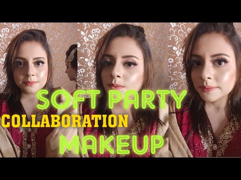 Collaboration With Gul Farah Salon | Soft Party Make Up | Farahvlogs | #blogbyfarahh |Transformation