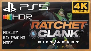 [4K/HDR] Ratchet & Clank : Rift Apart / Playstation 5 Gameplay / 30 fps Ray Tracing Mode