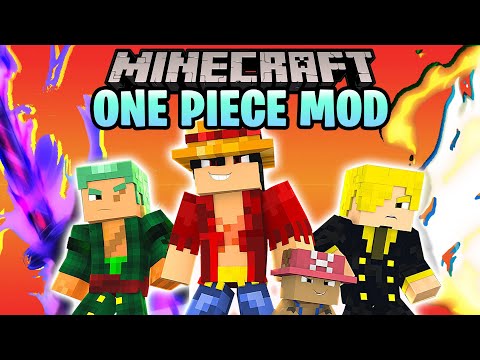 TheKalo -  ONE PIECE MOD 1.12.2 - Minecraft Mod Review in Spanish |  Luffy, Zoro, Demon Fruits, and more...