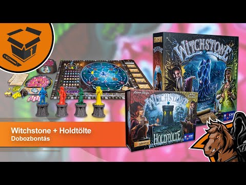 UNBOXING: Witchstone + Holdtölte kiegészítő (Witchstone: Full Moon) - Szellemlovas