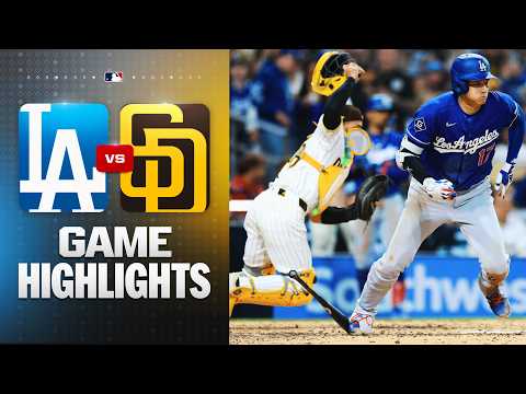 샌디에이고 VS LA다저스 1:0 MLB 스포츠하이라이트