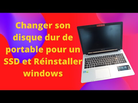 Comment changer son disque dur de portable et réinstaller windows