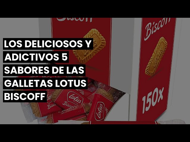 Vídeo relacionado con Lotus Biscoff | Galleta Original Caramelizada | Vegano | Sin Colorantes ni Aromas Artificiales | Caja de 300 | 1,875 Kg