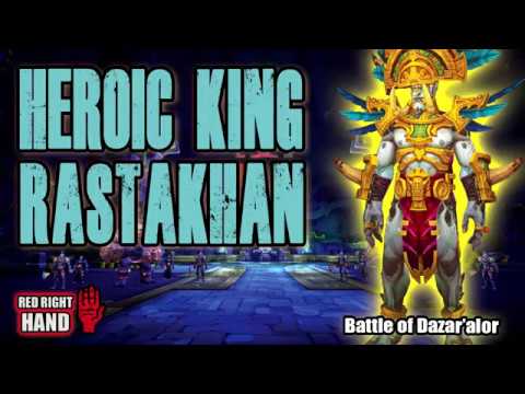 Heroic King Rastakhan Battle of Dazar’alor - Hunter POV