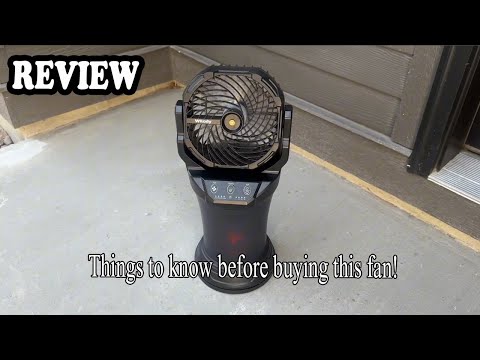 Wilody Misting Fan Portable Camping Fan Review - Is It Worth It?