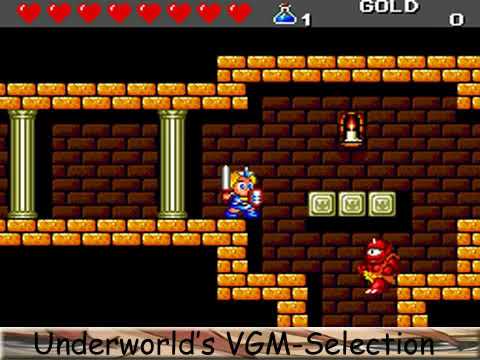 360p   VGM Selection Wonder Boy III   The last Dungeon   YouTube