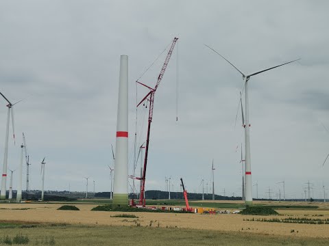 Repowering im Windpark Sintfeld. Enercon E126 Ep3 und E138 Ep3 E2 Windkraftanlagen