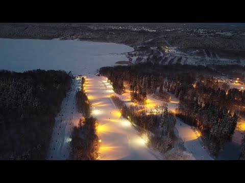 Горнолыжка «Красное озеро» в Коробицыно, СПб